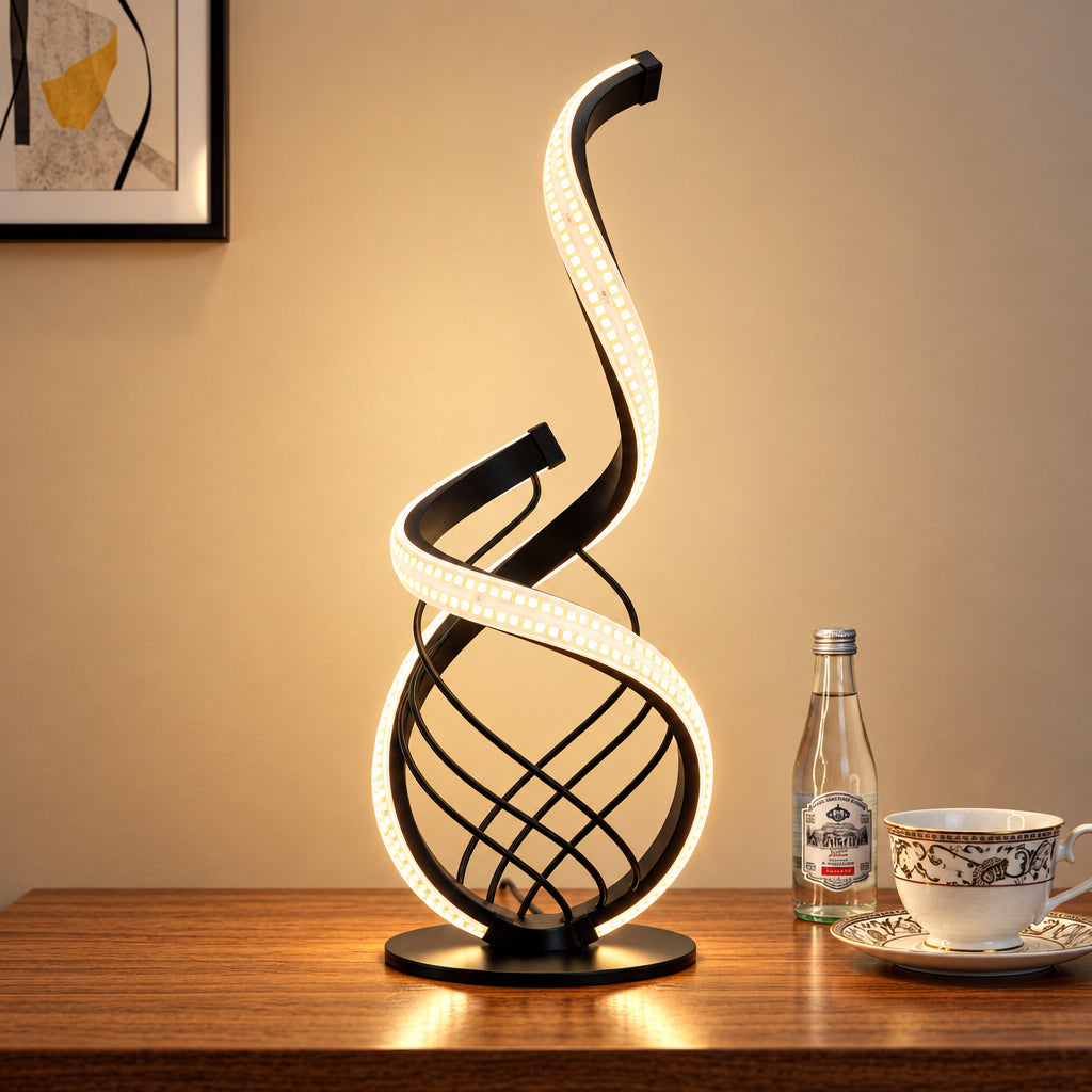 Sculptural LED Table Lamp