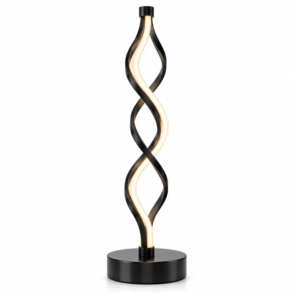 Infinity Spiral Wave Table  Lamp