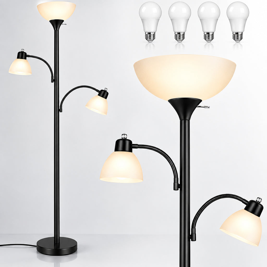 Modern Standing Torchiere Floor Lamp
